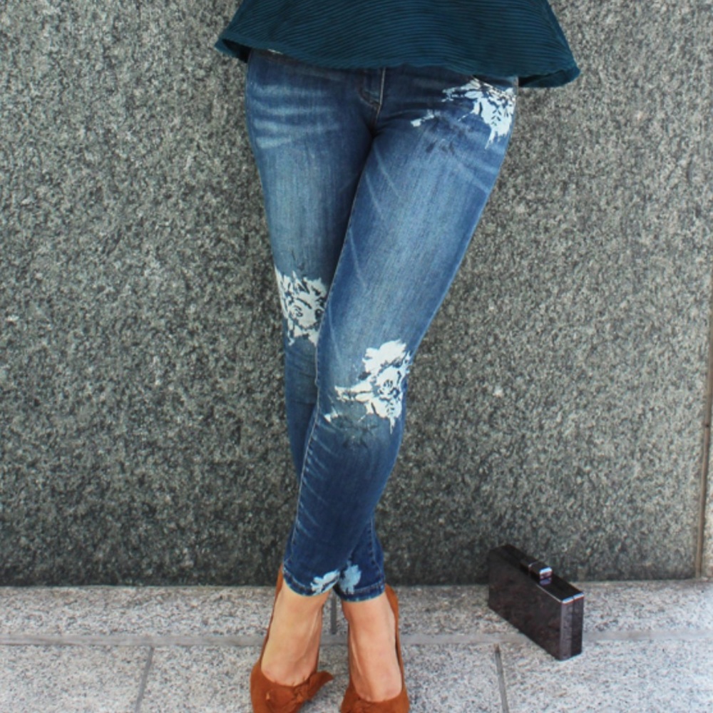 Free People skinny jeans